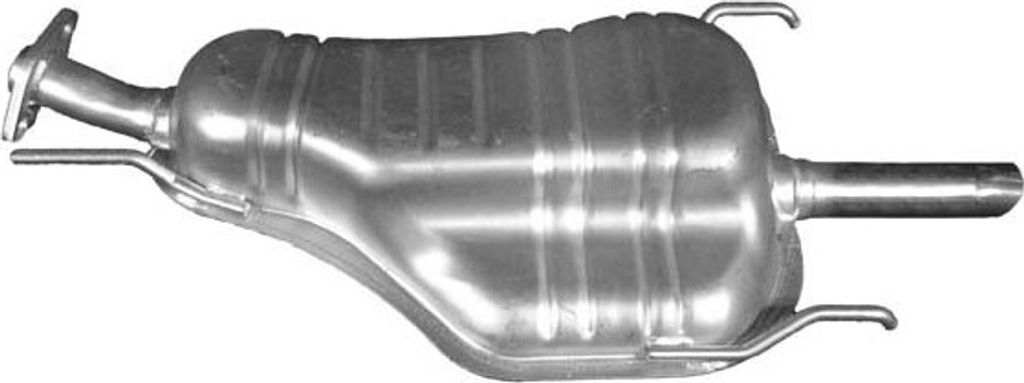 IZAWIT 21.211 Endschalldämpfer für OPEL Astra G CC (T98) Auspuff