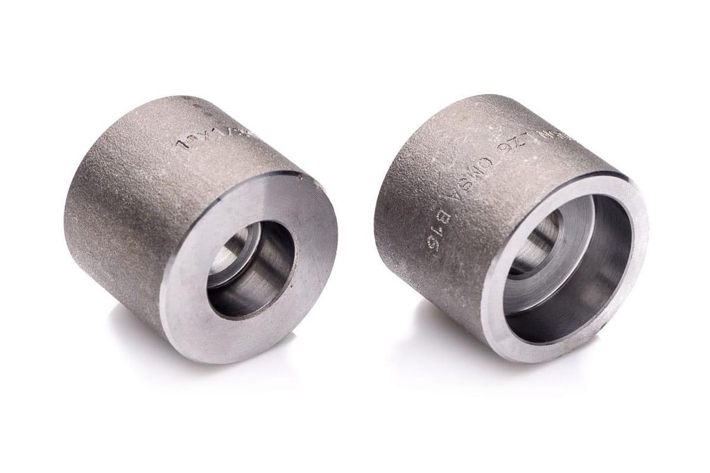 POLBERIS Socket-Weld Muffe 3/8''-1/2'' SW A105 ANSI B16.11 – Hochdruck Schweißmuffe Klasse 3000/206 bar, Industrie Fitting/Adapter