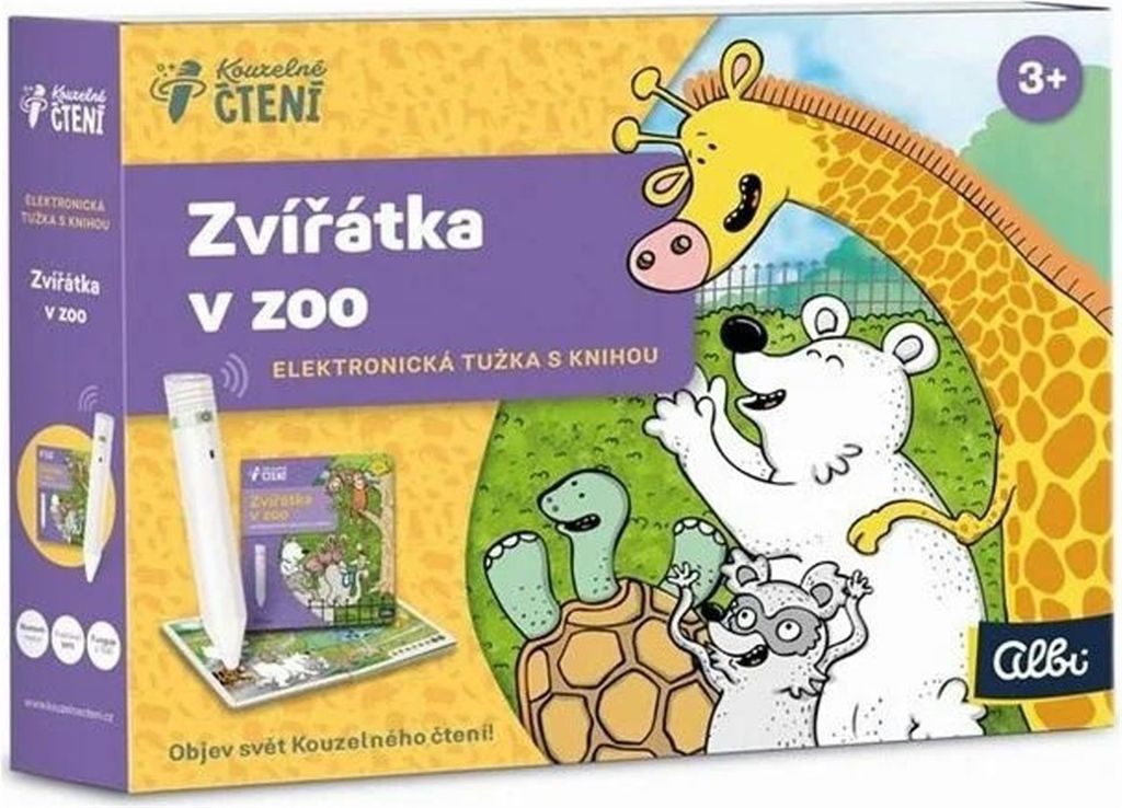 Albi Kouzelné čtení CZ Albi tužka 2.0 + Zvířátka v zoo_NP Obrázek produktu 