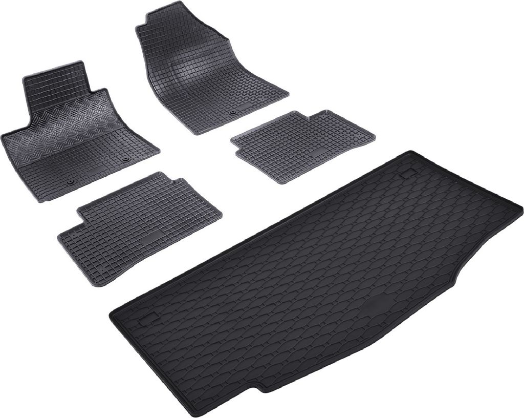 Z550216 Kofferraumwanne+Fußmatten passend für Hyundai i10 2 IA/BA Schrägheck Hatchback 5türer 2013-2019