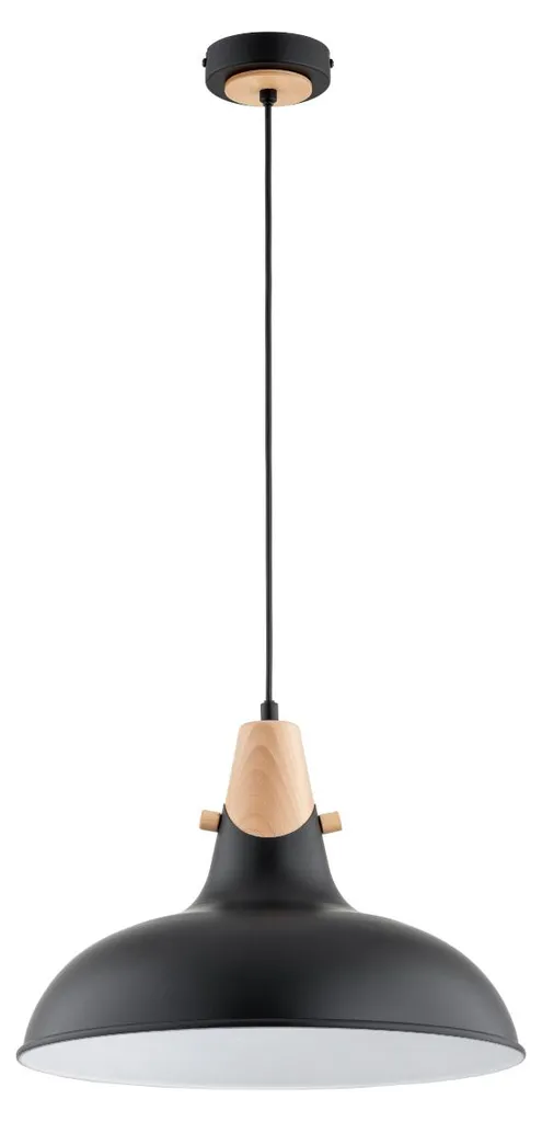 Lustre suspension scandinave bicolore E27 SOLO pour salon
