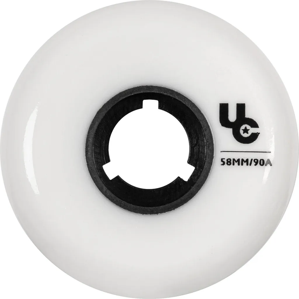 Roues Undercover Blank Team 58mm 90A - Lot de 4 roues roller agressif