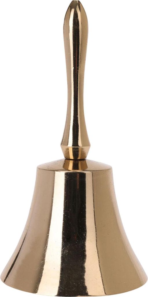 Glocke, 11x5,5 cm, gold