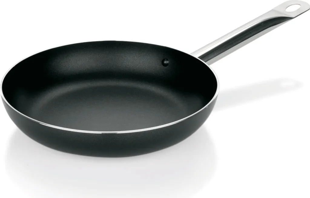 Padella 40 cm Antiaderente Professionale: Alluminio e Manico in Acciaio
