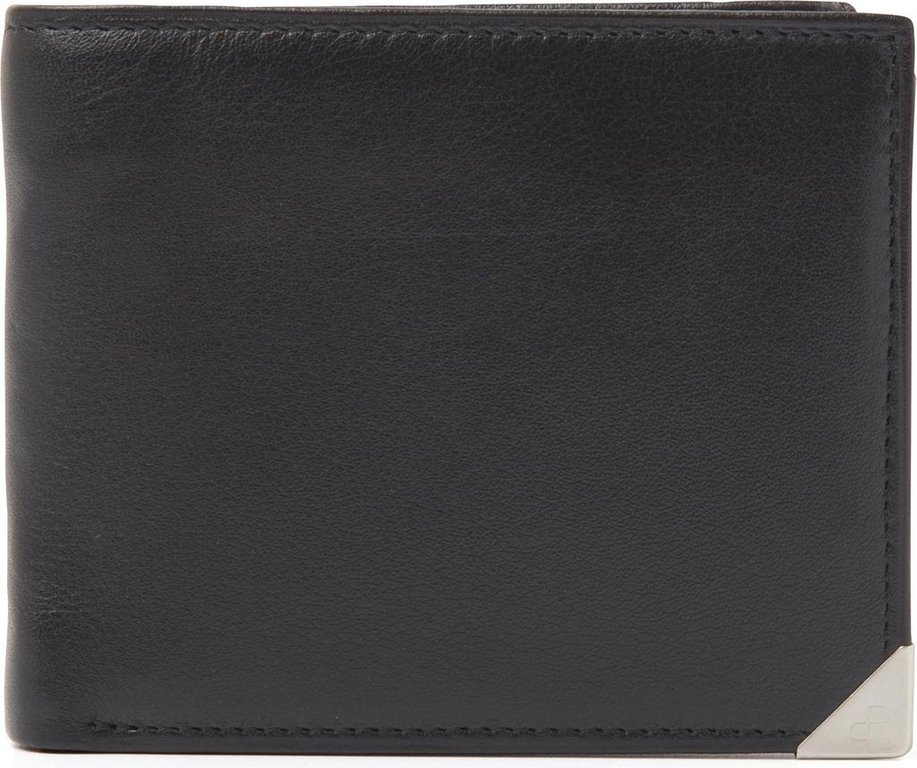 dR Amsterdam Brieftasche Herren | 5 Kreditkartenfächern, 2 Briefgeldfächern und Münzfach | RFID Geldbörse | Toronto - 15521 Black