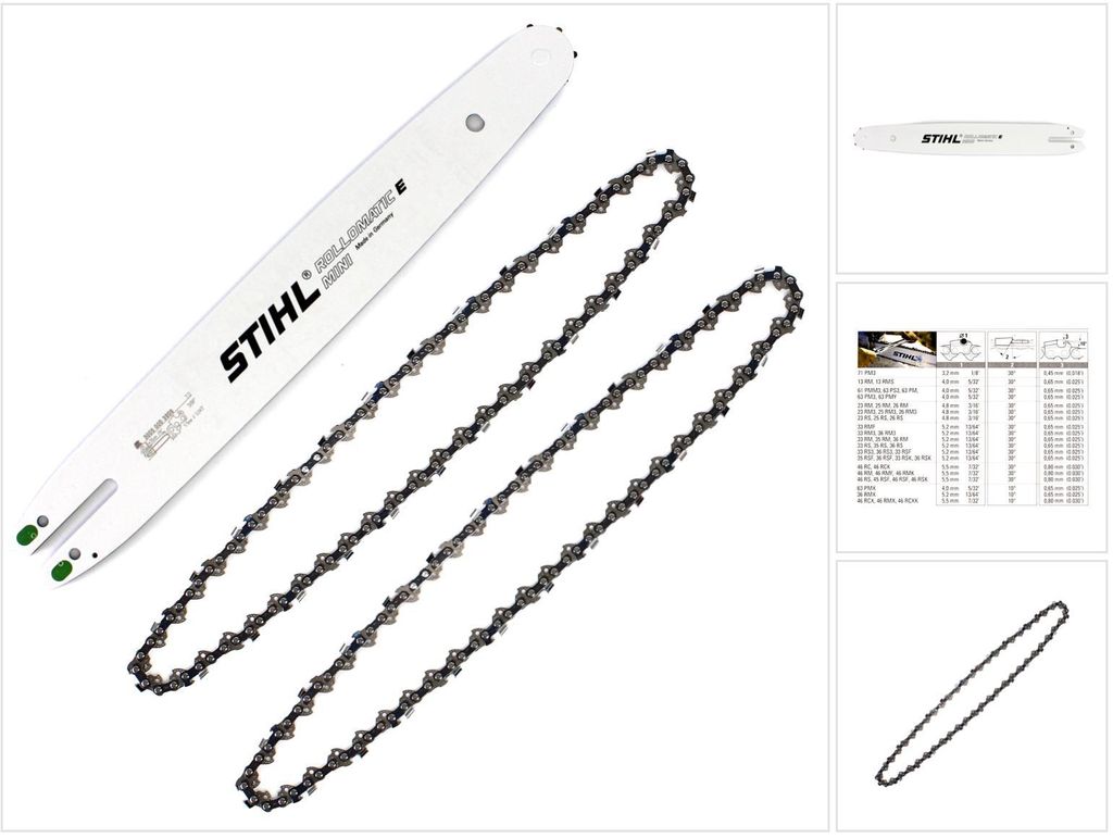 STIHL Führungsschiene Rollomatic E Mini 35cm 1,1mm 3/8" 7 Produktbild 