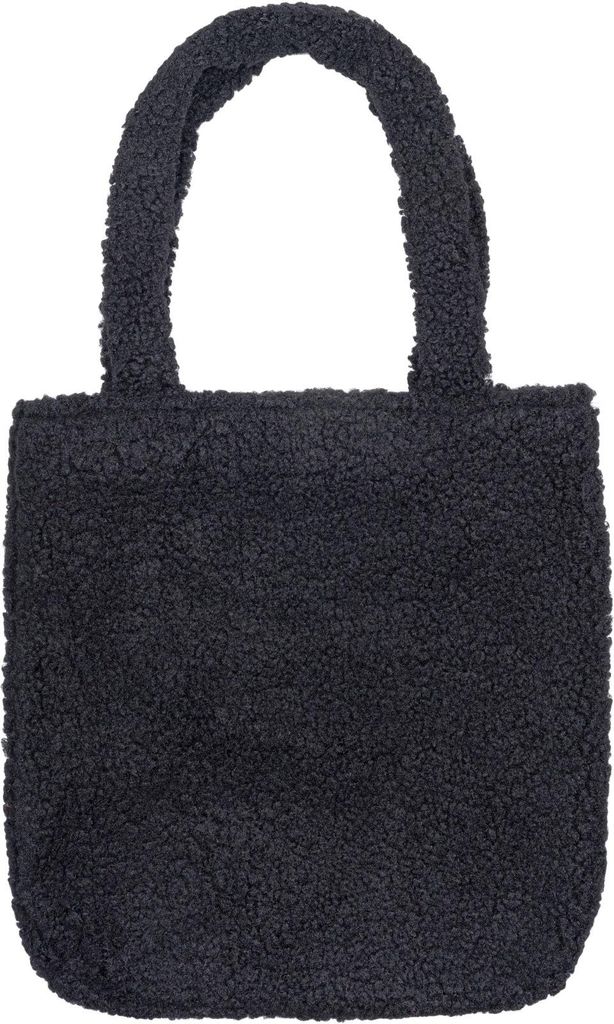 styleBREAKER Damen Tasche aus Teddyfell mit breiten Henkeln Produktbild 