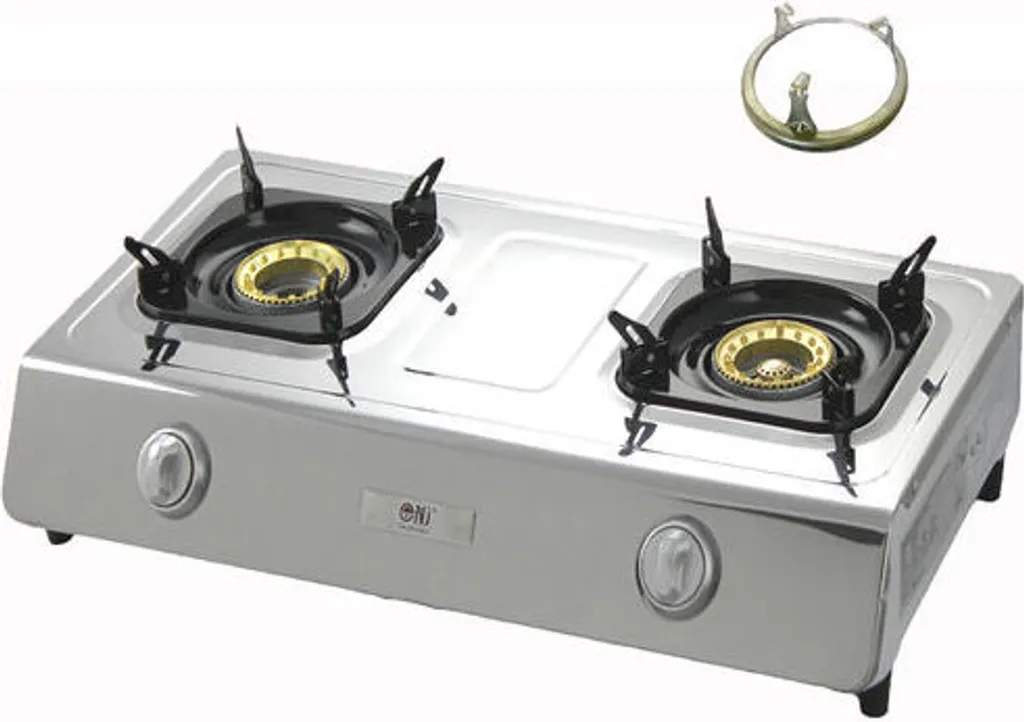 Réchaud à gaz portable 2 feux NGB-200 idéal pour camping et camping-car