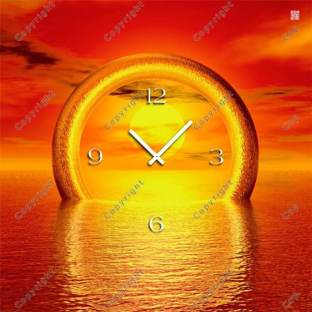 Dixtime 5017: Orologio da Parete Esclusivo Design Italiano 40x40