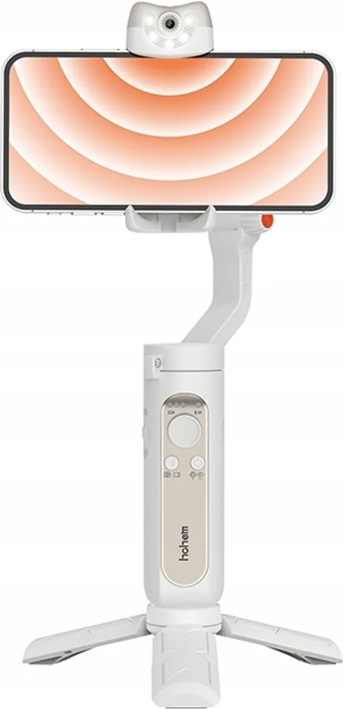 Stabilisateur de Vlog Hohem iSteady V2S Blanc pour iPhone et Android