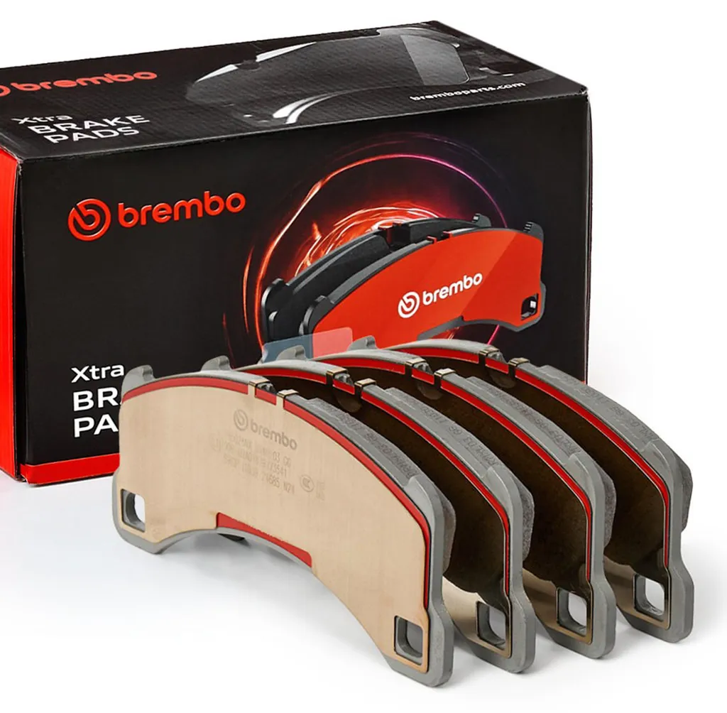 Plaquettes de frein avant BREMBO anti-bruit pour Porsche Cayenne