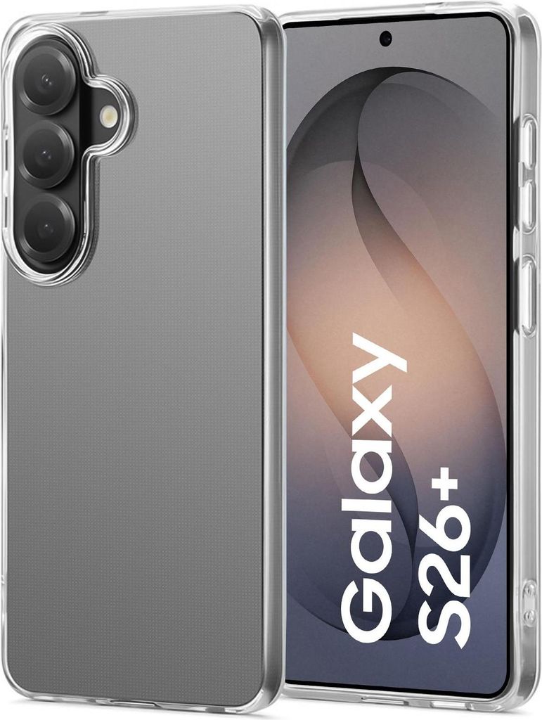 Schutzhülle für Samsung Galaxy S26 Plus Hülle Transparent Produktbild 