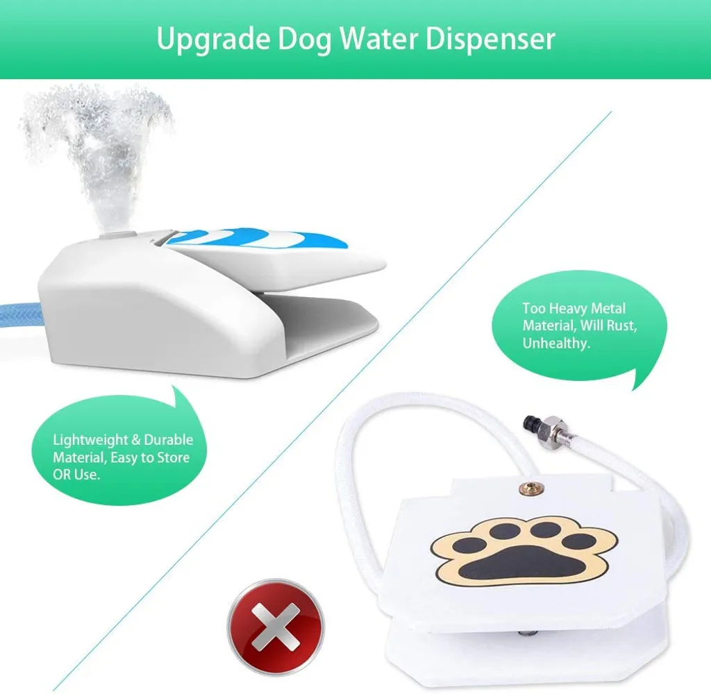 Distributeur eau pour chien Tiergarten à jet activé sans BPA robuste