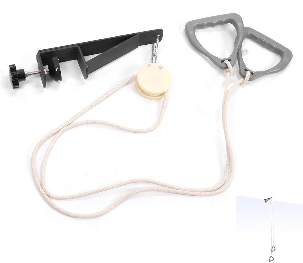 Schulterübungsgerät mit Türseilzug für die Schulter- und Armtherapie