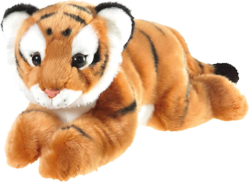 Peluche MI CLASSICO Tigre, couché, 32cm Image du produit 