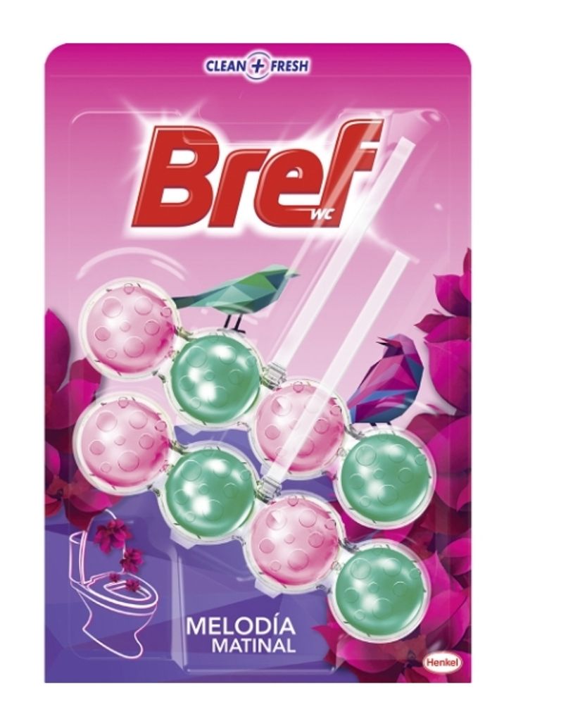 Bref Power Active WC-Duftspüler Melodia Natural, 2x 50g aus Deutschland