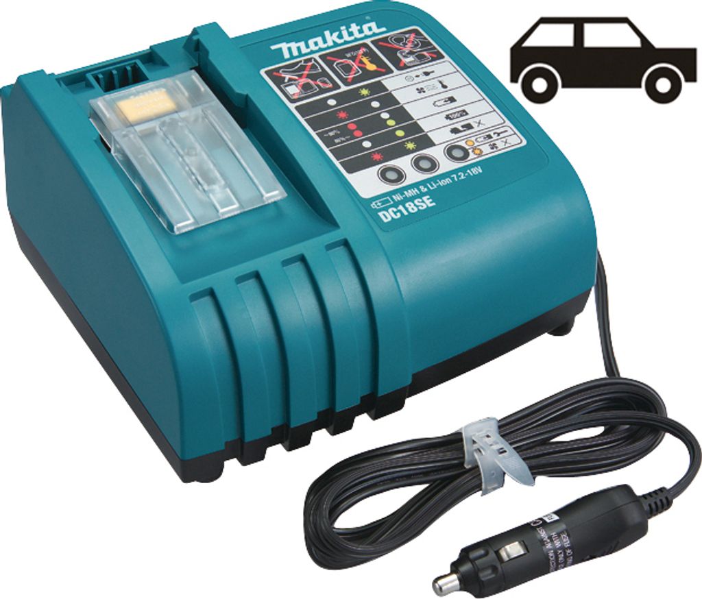Makita 194621-9 Auto-Ladegerät DC18SE Produktbild 4