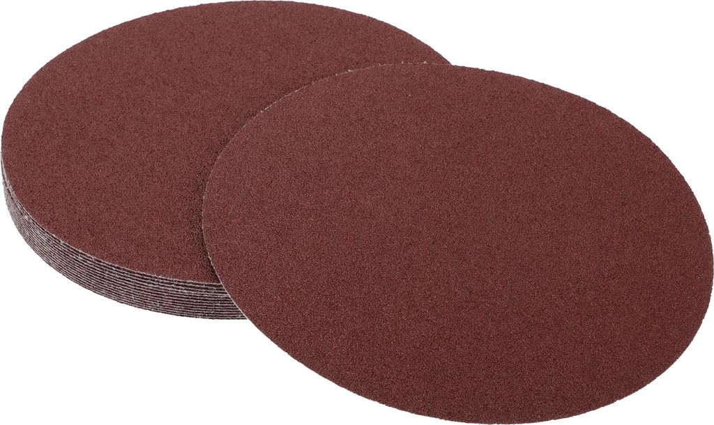 8 Zoll Schleifscheiben Rund Klett Schleifpapier 40 Körnungen - 15 Stück