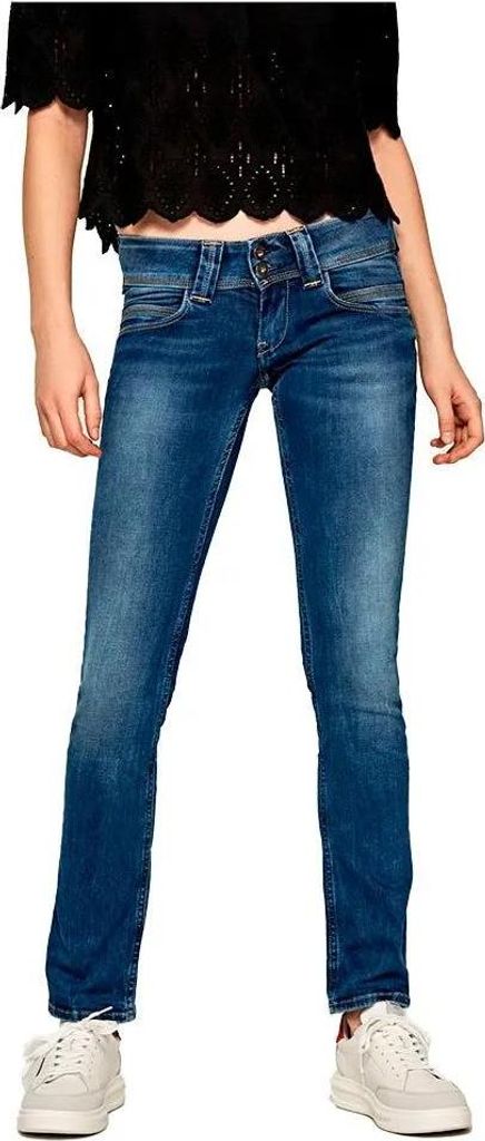 Pepe Jeans Venus Jeans Blau 27 / 34 Damen Blau 27