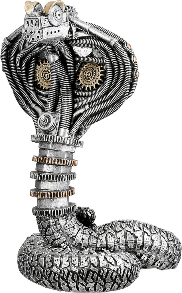 Casablanca by Gilde Figur Kobra Steampunk Cobra, H.30,5 cm