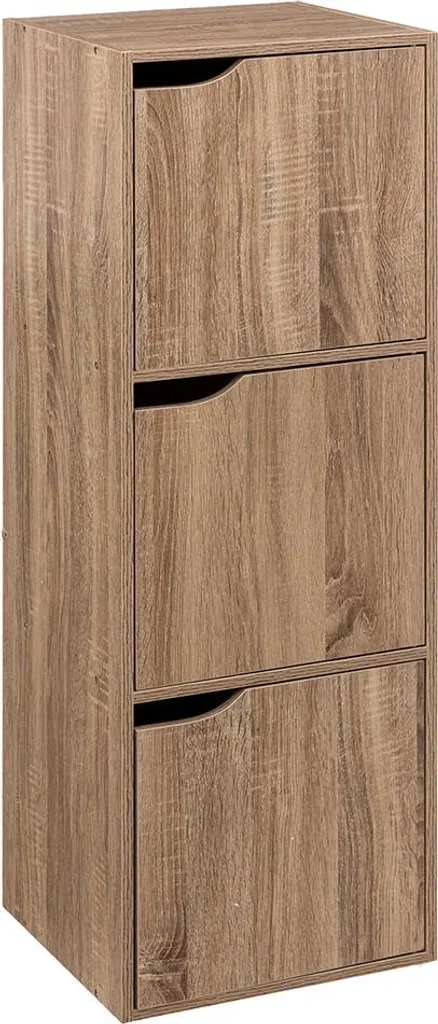 Petit buffet en bois Anouk 3 portes pour optimiser l'espace d'entrée