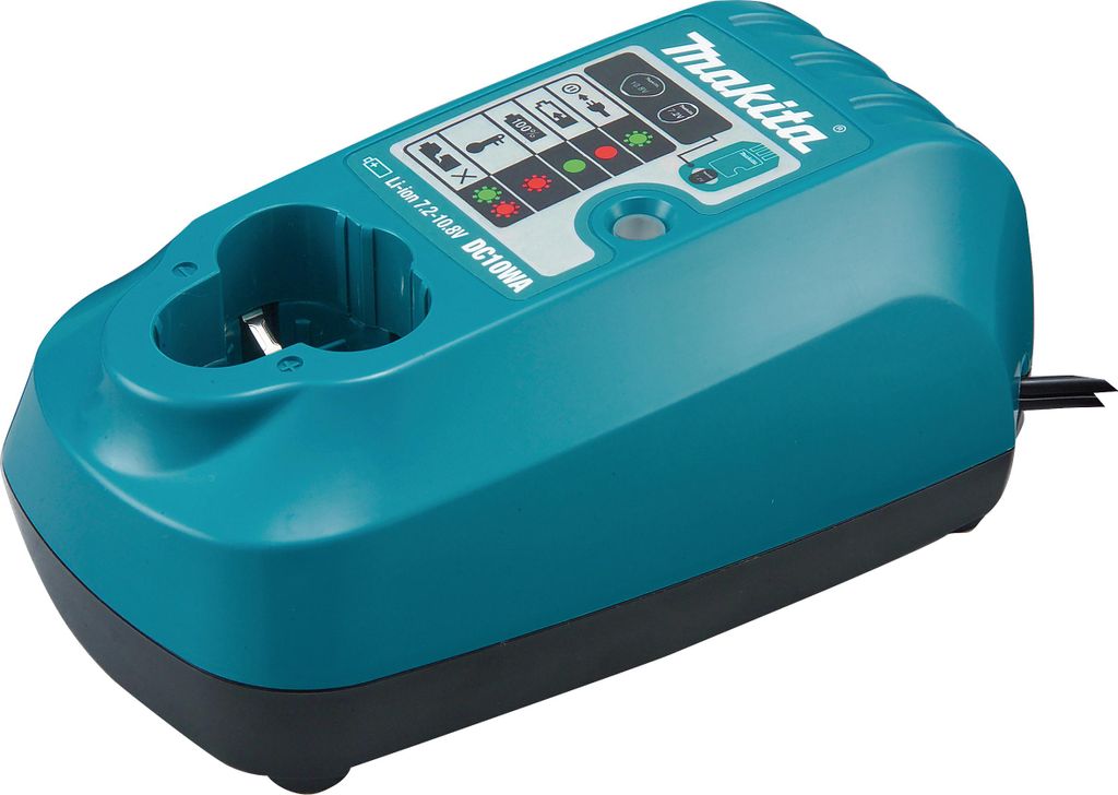 Caricabatterie Makita DC10WA, Li-Ion, 7,2-10,8 V Li-Ion - Immagine del prodotto 