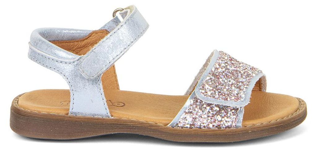 Froddo G3150249-10 Kinder-Sandalen in Silber – Leder Produktbild 