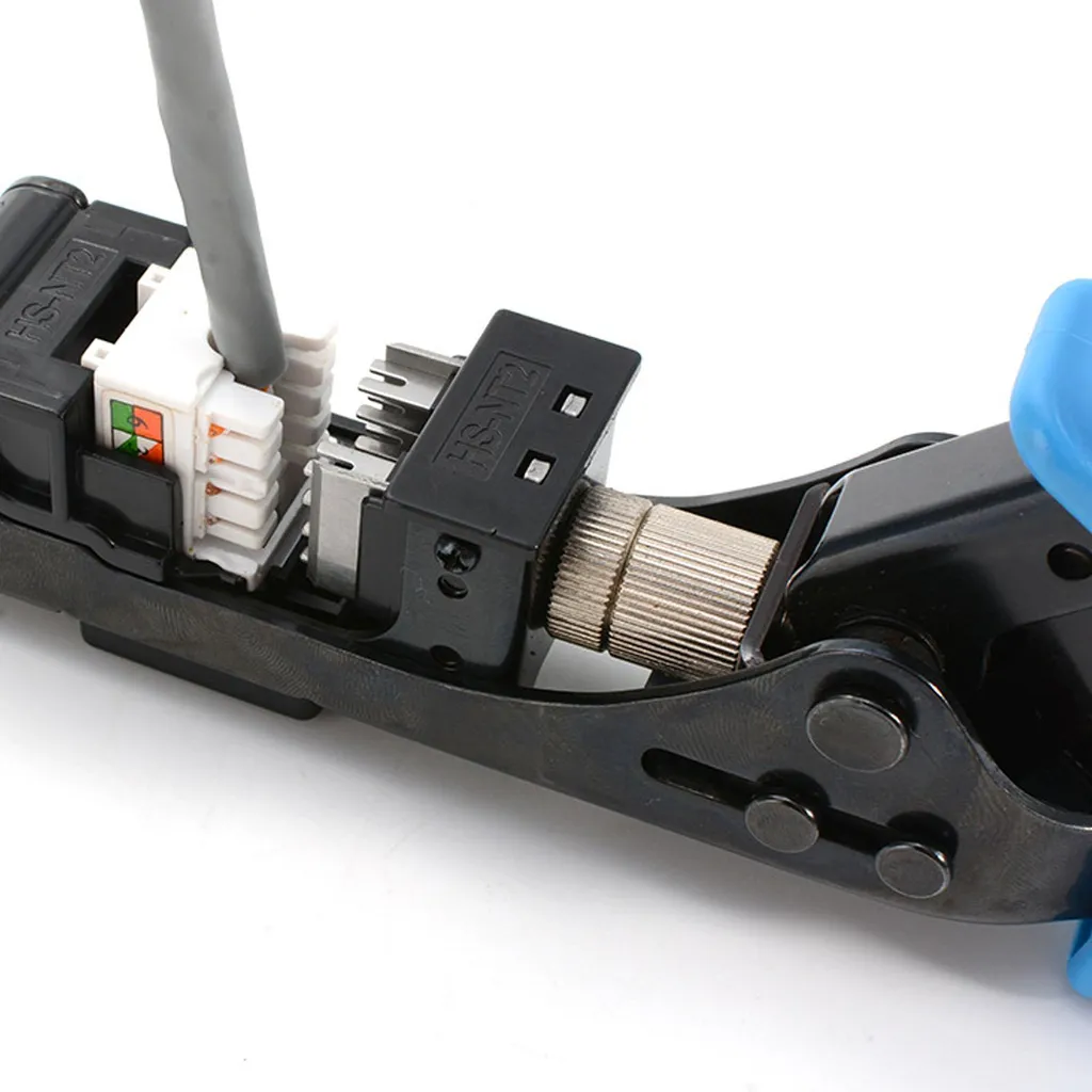 Outil RJ45 90 Degrés Haute Performance pour Modules Keystone CAT6 CAT5e - 14