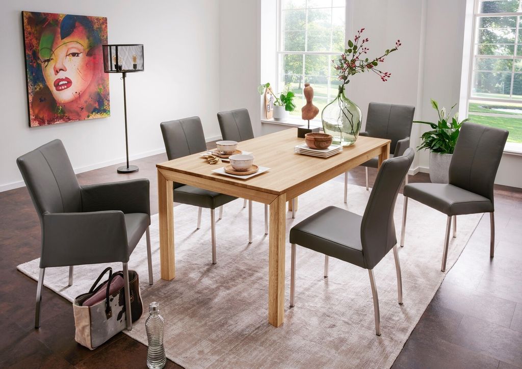 Auszugstisch Beatrice Smart 200x90+60 cm Tisch inkl. Auszug Wildeiche Esstisch