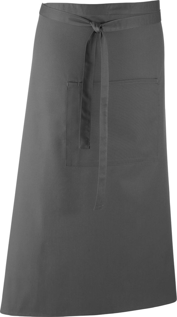 Premier Unisex Bar Schürze bunt (2 Stück/Packung) RW6797 (Einheitsgröße) (Dunkelgrau)
