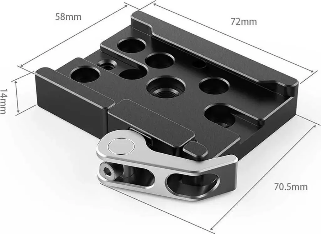 Support de Fixation Rapide SmallRig 2143B pour Cage Caméra et Rotule - 4