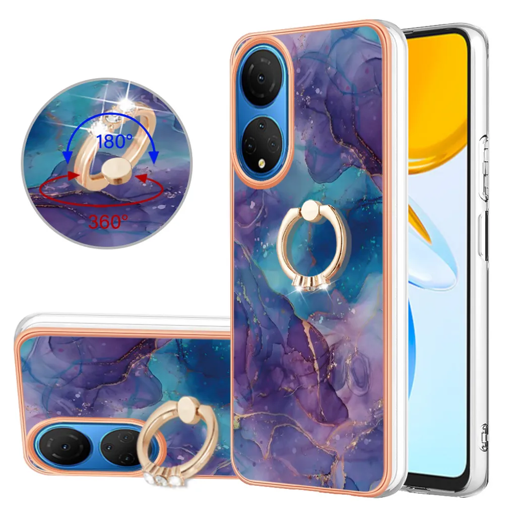 Proteggi il Telefono dei tuoi Figli: Cover Honor X7 Viola con Ring