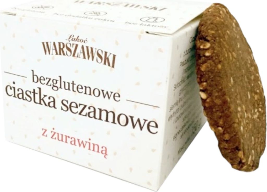 Warschauer Kekse - Sesam mit Preiselbeeren 150g Produktbild 