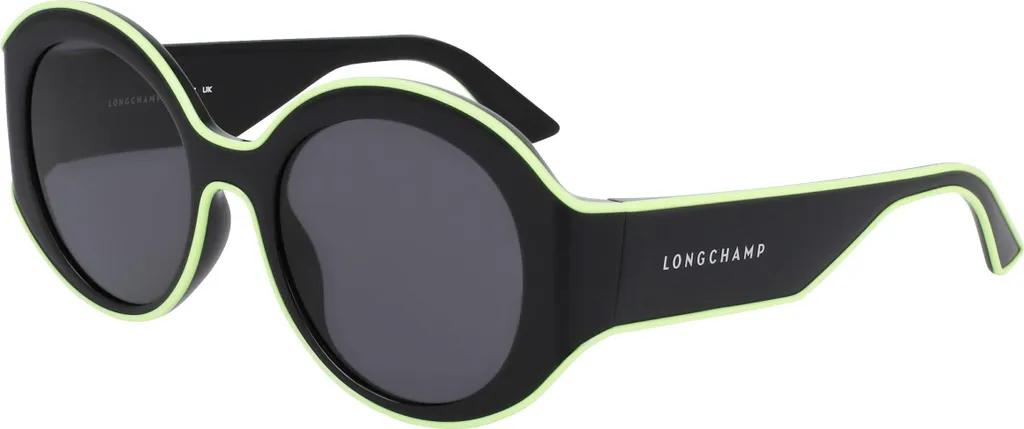 Lunettes de soleil Longchamp LO758S 001 noires pour ville et voyage