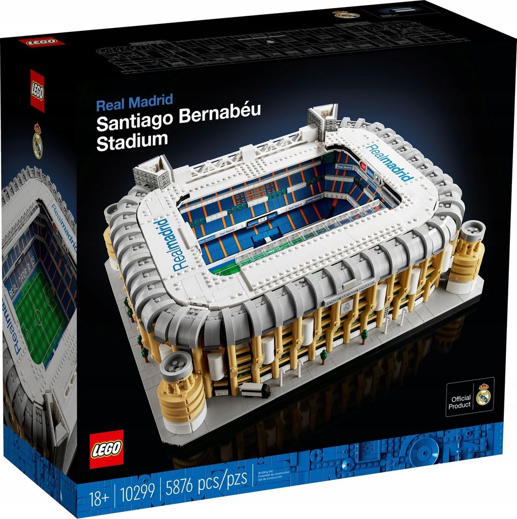 LEGO 10299 Icons Real Madrid - Stadio Santiago Bernabéu, Immagine del prodotto 