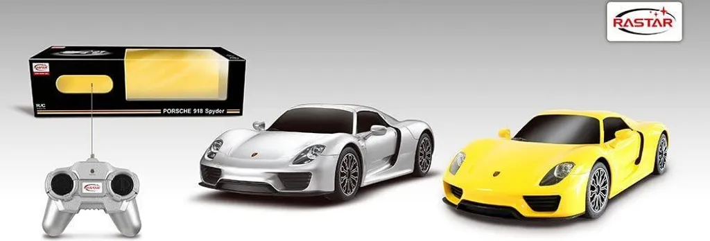 Porsche 918 Spyder R/C 1:24 - Voiture Robuste et Facile à Piloter