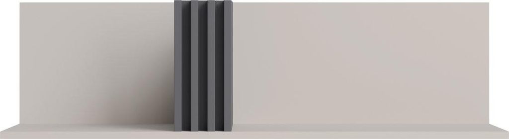 Hängeregal – Wandregal – Regal Wand – Schweberegal – Regalboden – ALLMO System – 110 cm – Kaschmir – Designstarke Wandaufbewahrung
