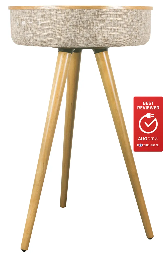 Table de Chevet Connectée avec Enceinte Bluetooth Salora AirTable 88W - 8