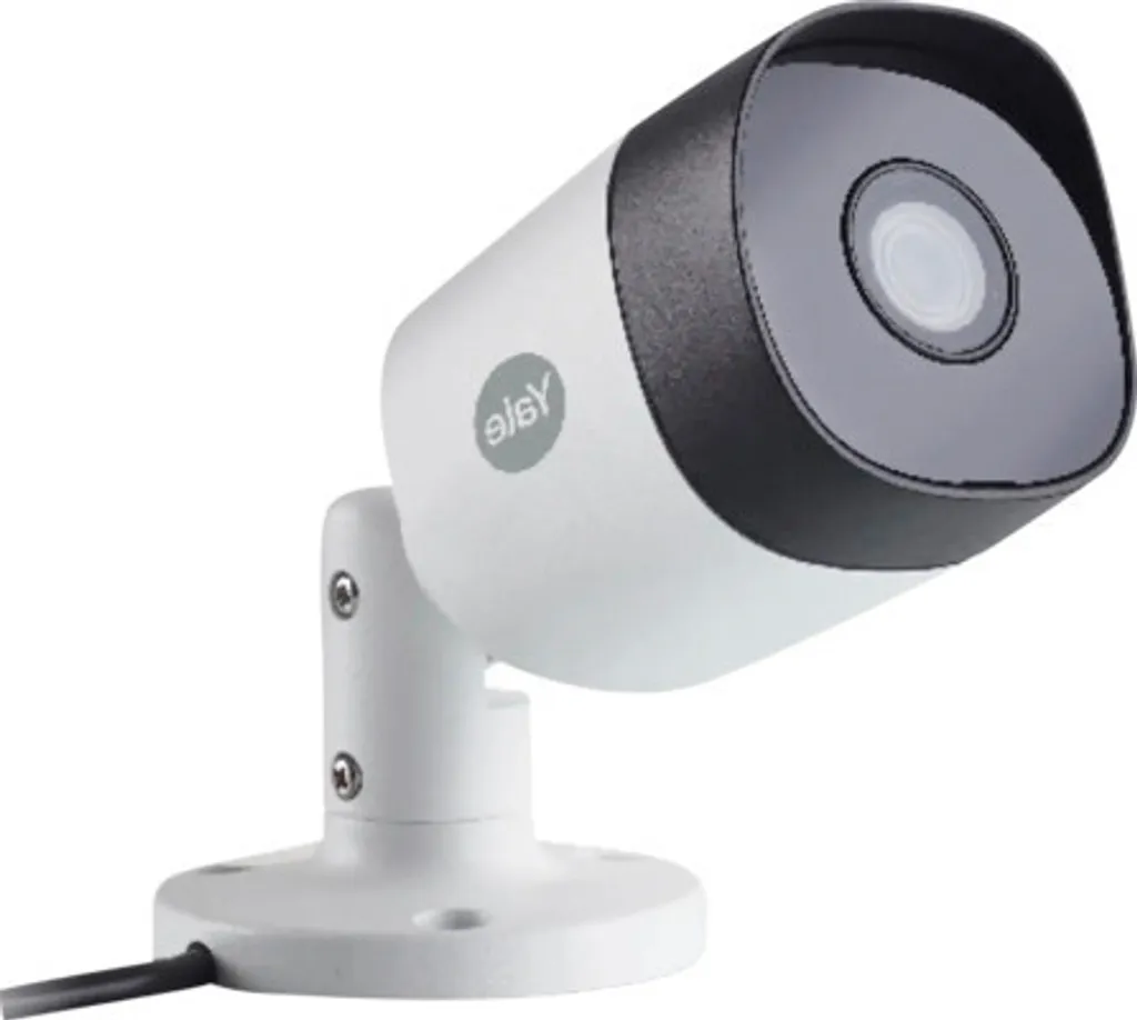 Caméra connectée Yale Smart Home HD1080 Essentials grand angle blanche