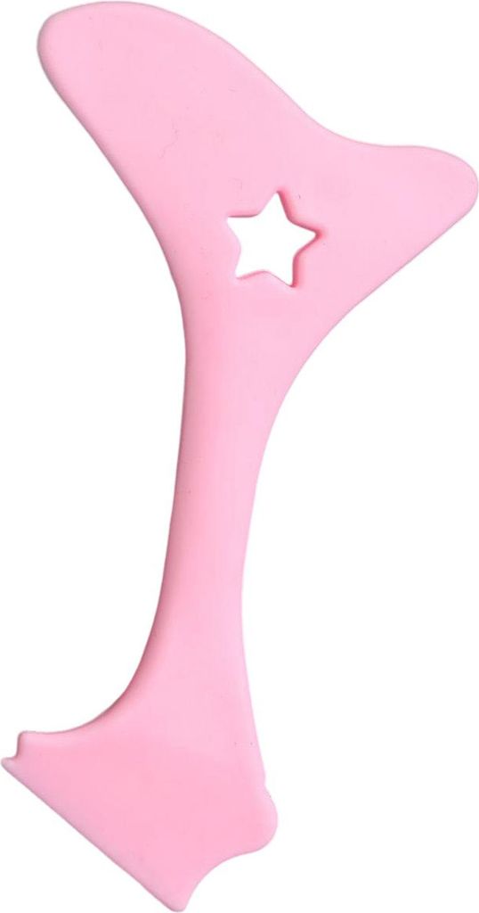 Multifunktions-Eyeliner-Schablonenwerkzeug aus Silikon, wiederverwendbar, Eyeliner-Zeichenassistent für Anfänger, 2-in-1-Tool zum Auftragen von G...