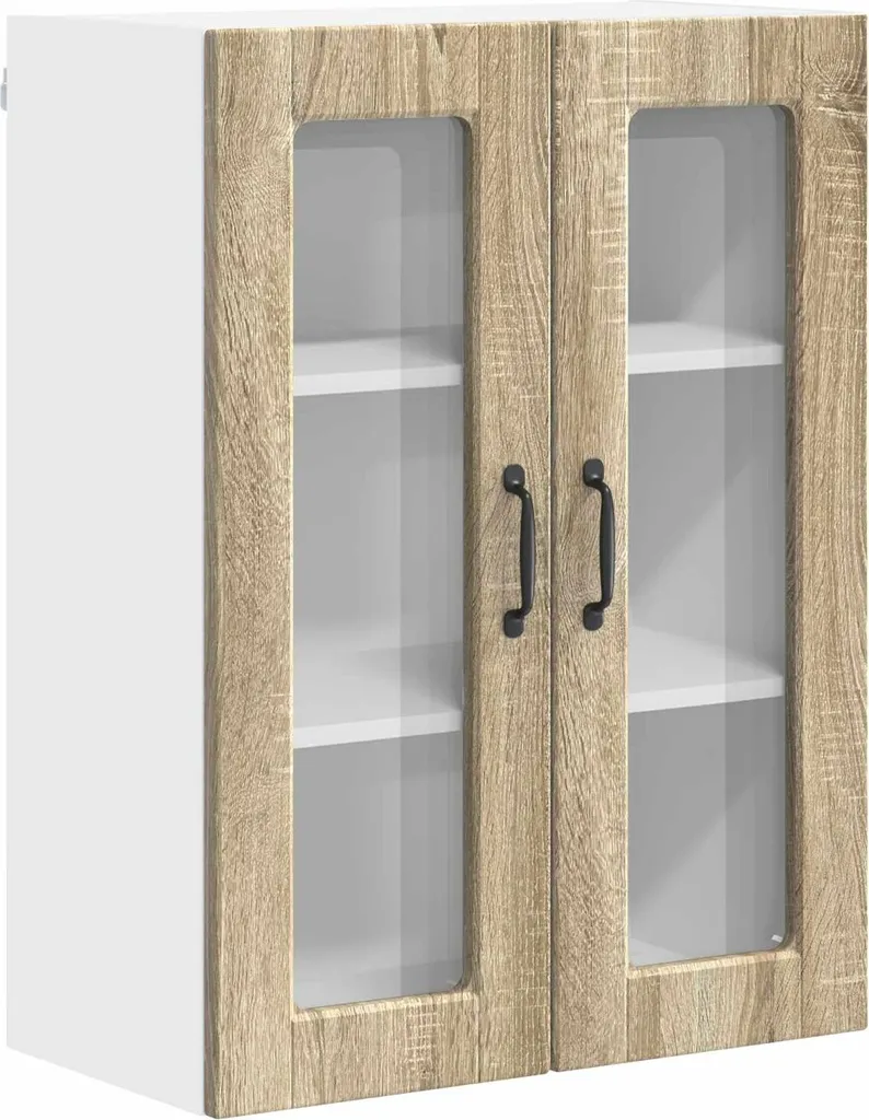 SYFAX Mobile Cucina Rovere Sonoma 60x31x80 cm - Dispensa Salvaspazio