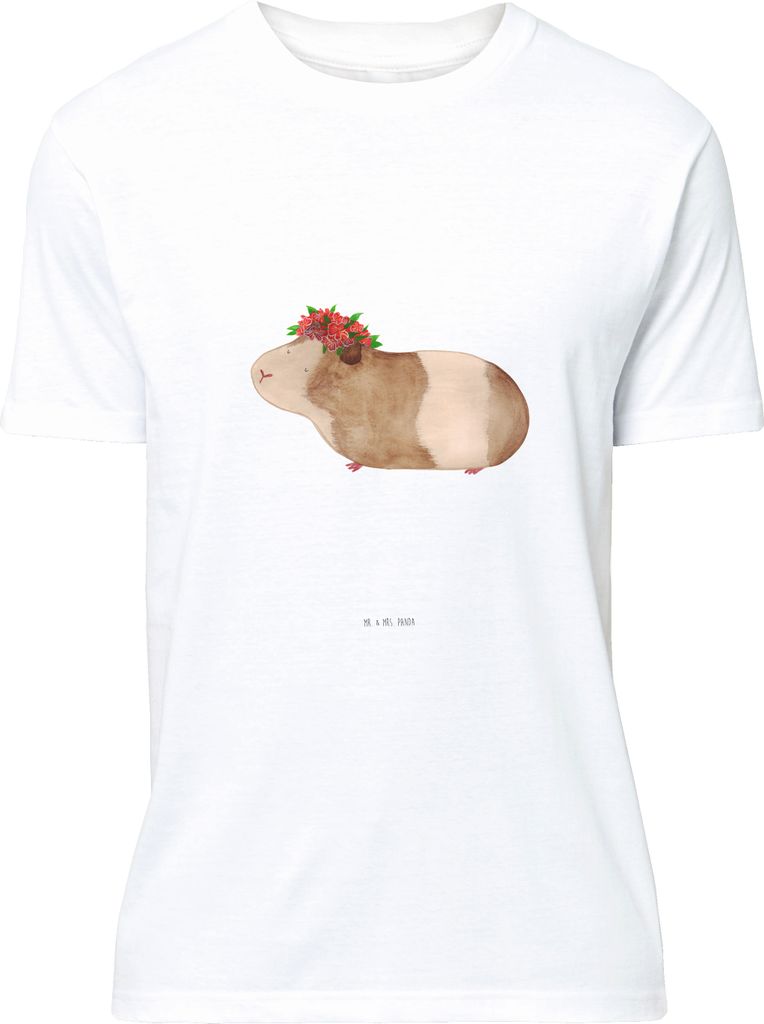 Mr. & Mrs. Panda Tshirt Meerschweinchen Weisheit - Weiß - Geschenk, Shirt, Realität, Wunderland, T-Shirt, S, Basic-Shirt, Wunder, Statementshirt,...