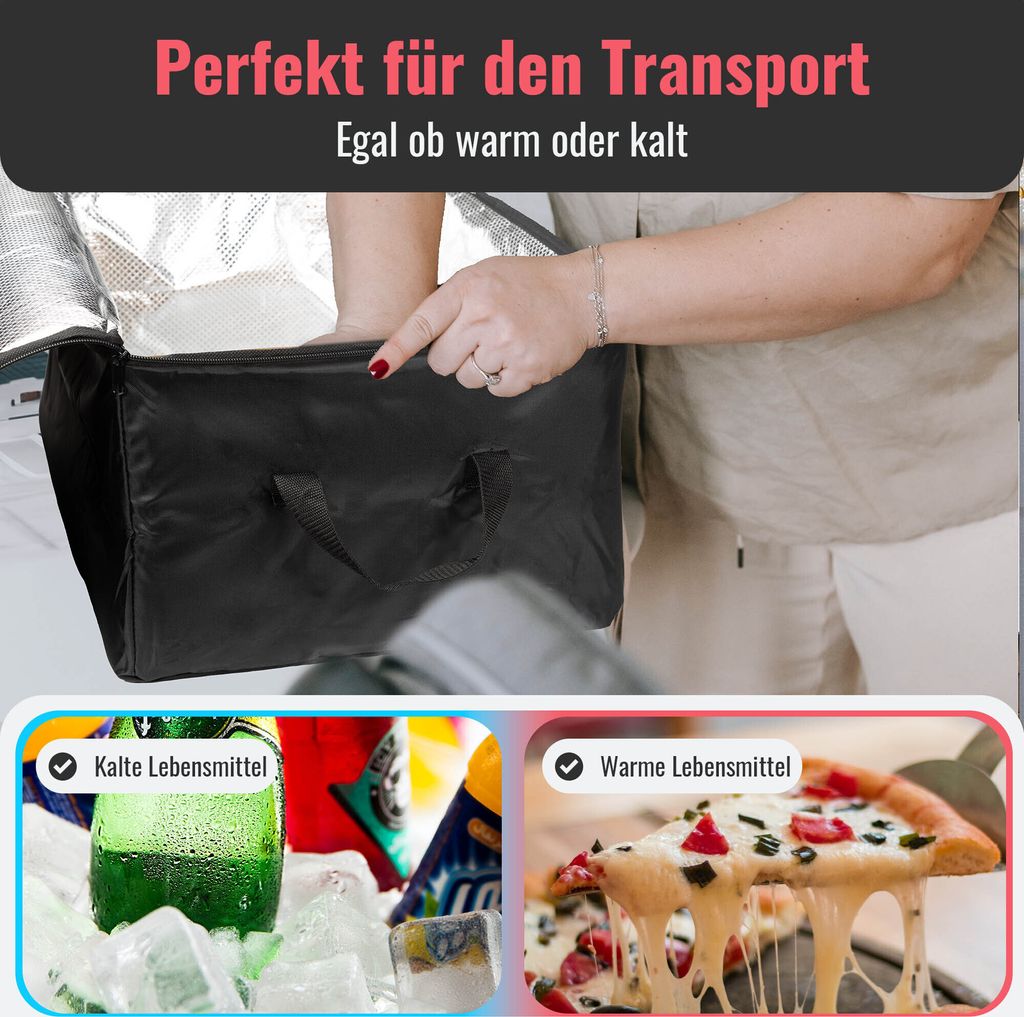Kühleinsatz Große Kühl-Tasche Kühl-Einsatz Thermo-Tasche Produktbild 4