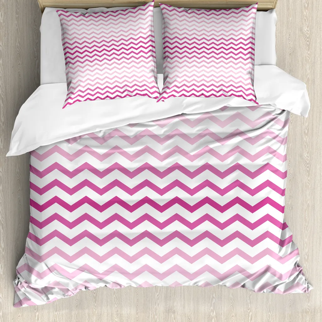 Copripiumino Singolo Rosa 140x200 cm in Cotone CFW33587