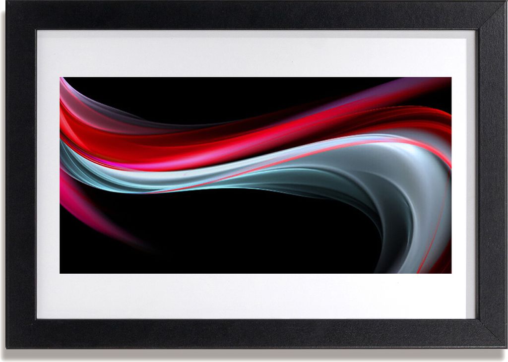 Bild 30x20 MDF-Rahmen Wandkunst Abstraction Graphics