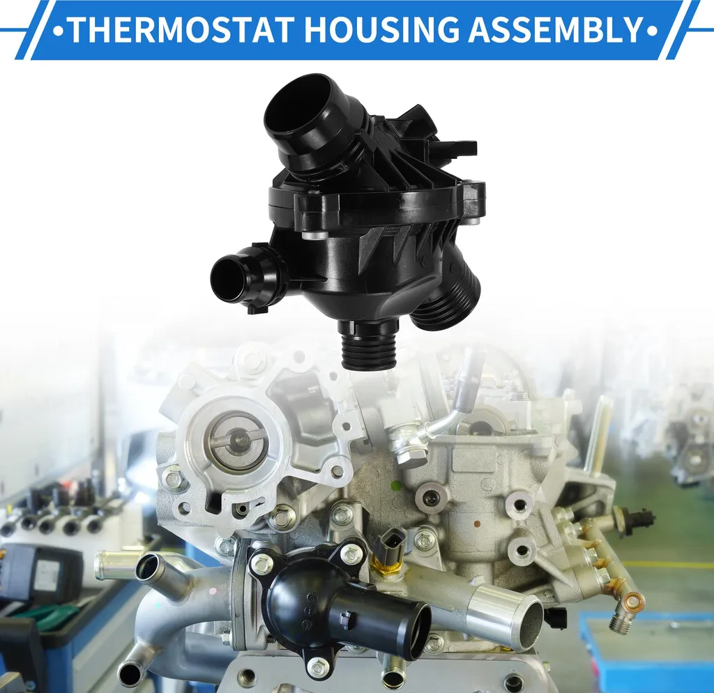 Thermostat de Voiture Durable en Plastique Noir pour BMW 328i et Z4