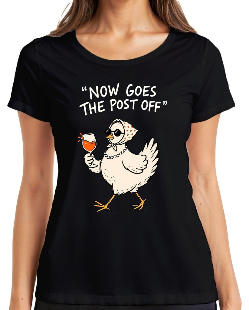 Now Goes The Post Off Huhn Aperol Spritz Wein Lustig Produktbild 