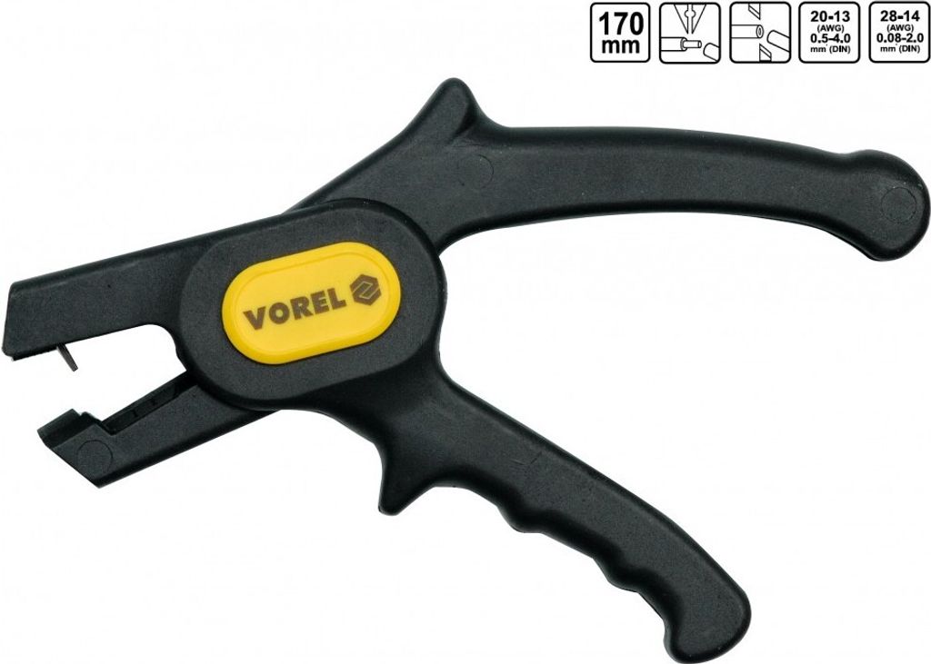 Abisolierzange Crimpzange Automatik 0,5 - 2 mm² Produktbild 