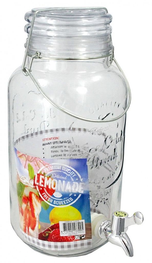Getränkespender mit Zapfhahn 4 Liter