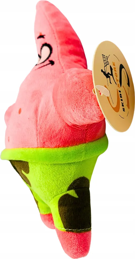 Peluche SpongeBob Patrick Étoile de Mer 25cm Douceur Premium Rose